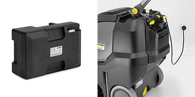 リチウムイオンバッテリーでメンテナンス不要