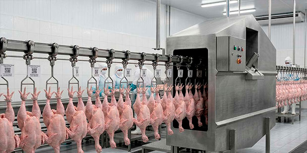 Sistema de aspiração integrado ao processo produtivo alimentício