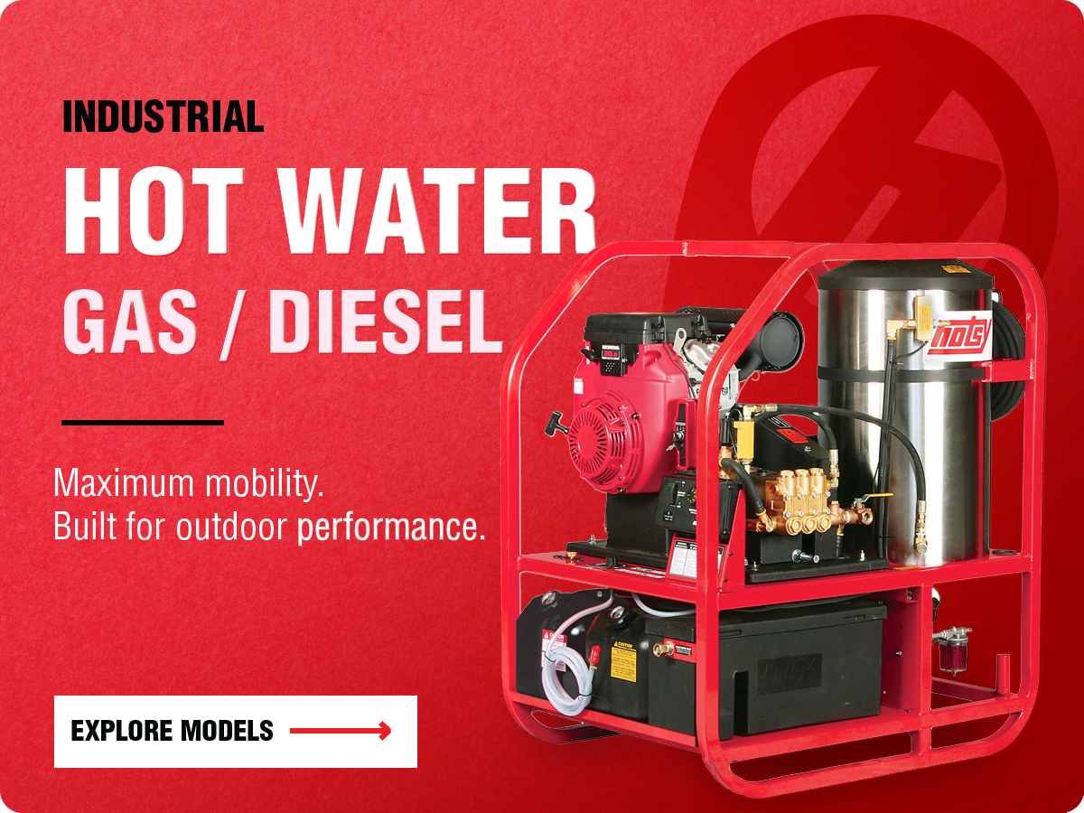 Gas and Diesel Hot Water Pressure Washers