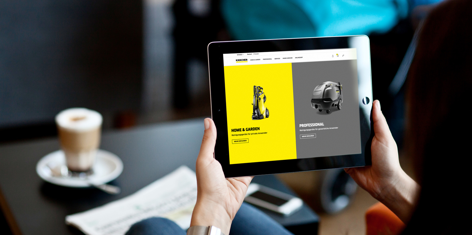 Vorteile im Kärcher-Onlineshop