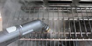 Grillin puhdistus höyryllä 2 Grillin puhdistus höyryllä 2
