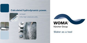 Woma Produktkatalog Ultrahøytrykksenheter Pumper