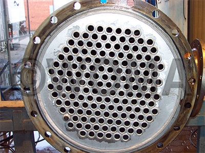 Травление теплообменников Кожухотрубный конденсатор Alfa Laval ACFL 750/648 Москва