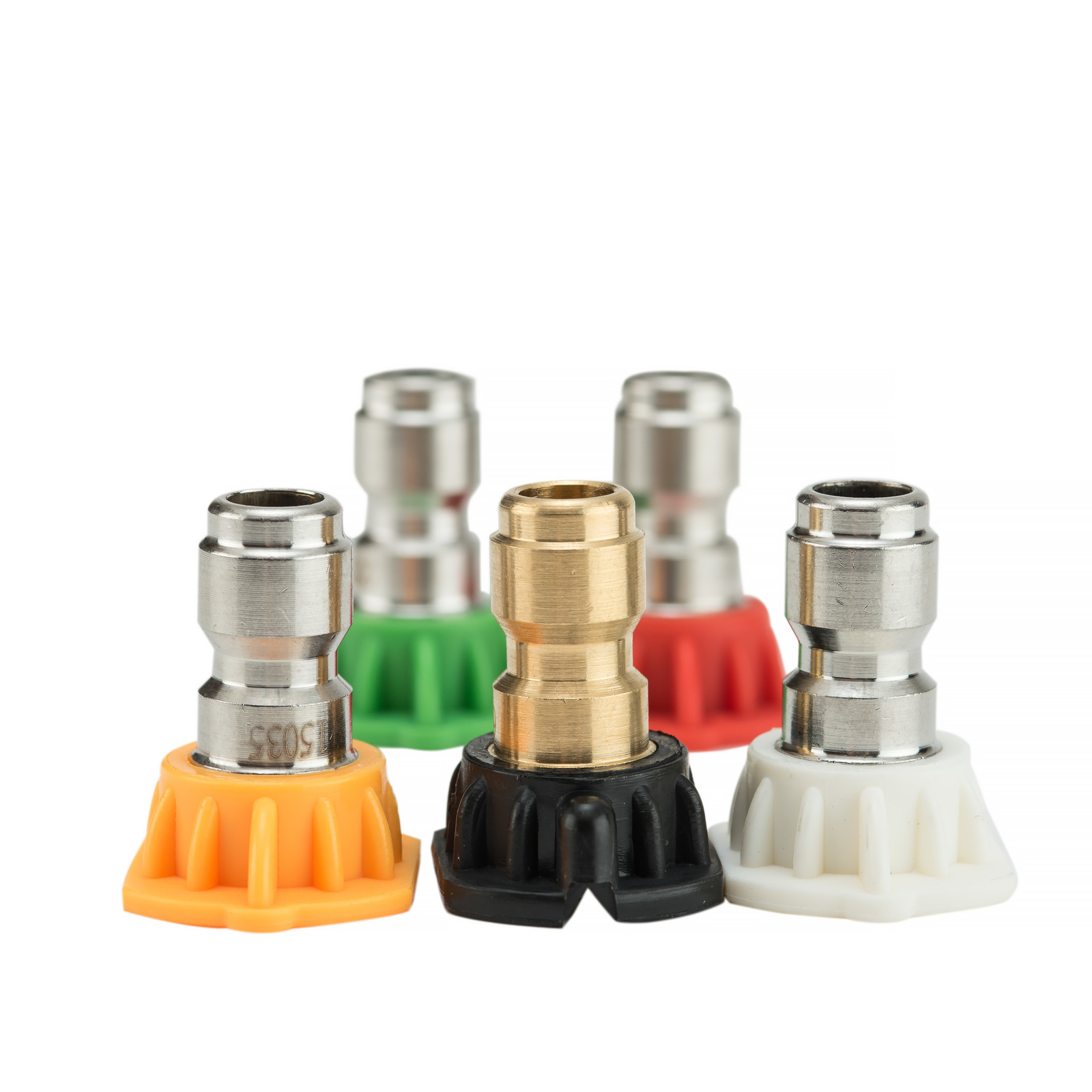 15° Pressure Washer Nozzles all sizes 0° 25° 40° Angle for Karcher 
