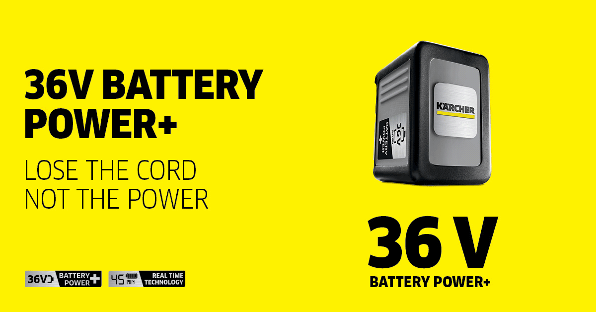 Kärcher Battery Power+-Akkuplattform