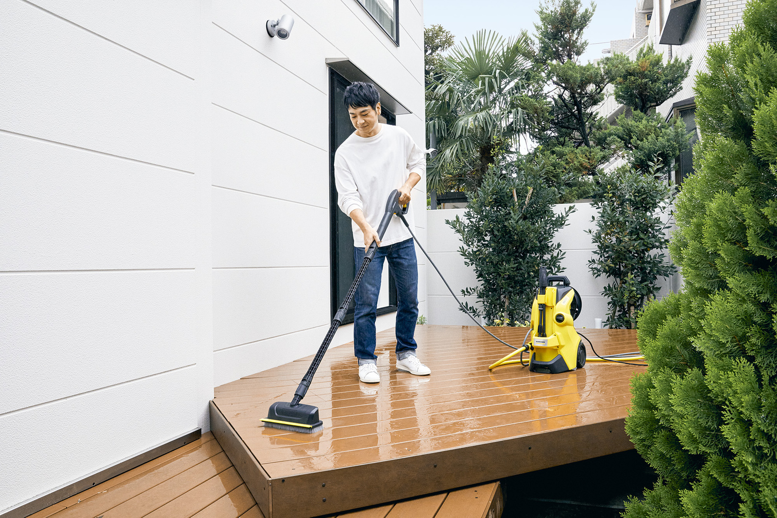 KARCHER K 4 プレミアム サイレント 50HZ YELLOW-