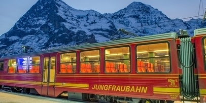 Jungfraubahn train