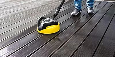 Очищення патіо за допомогою T-Racer