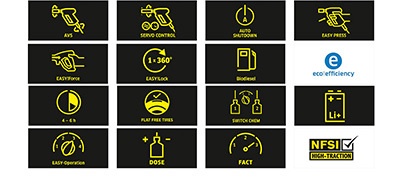 機能・特長アイコン一覧