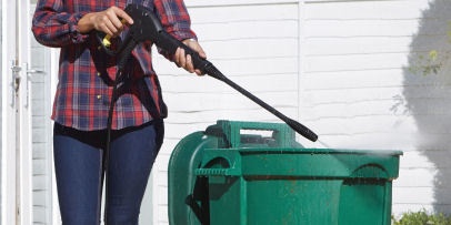 how to clean wheelie bins