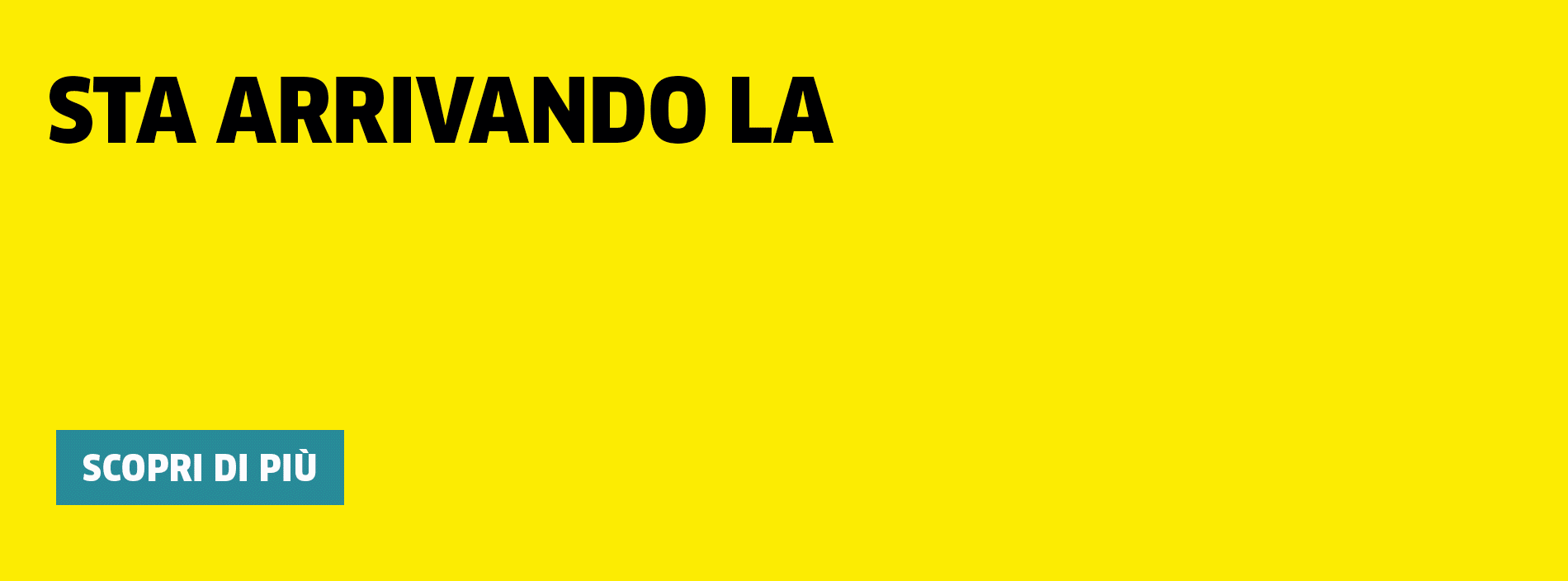 Sta arrivando la Yellow Week