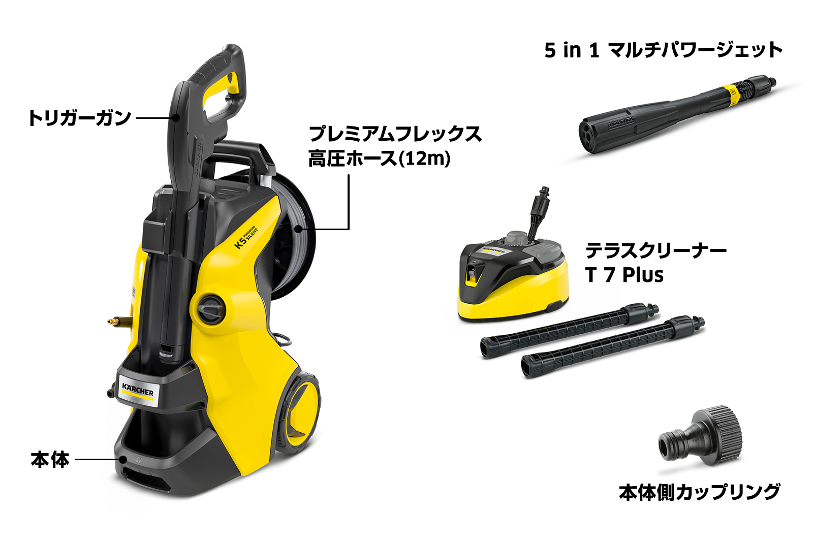KARCHER K5 Premium Silent 本体 K 5 プレミアム サイレント（西日本/60Hz地域用） | ケルヒャー