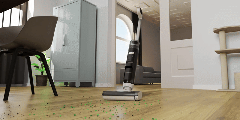 Всасывание, мытье и сушка - легко и эффективно