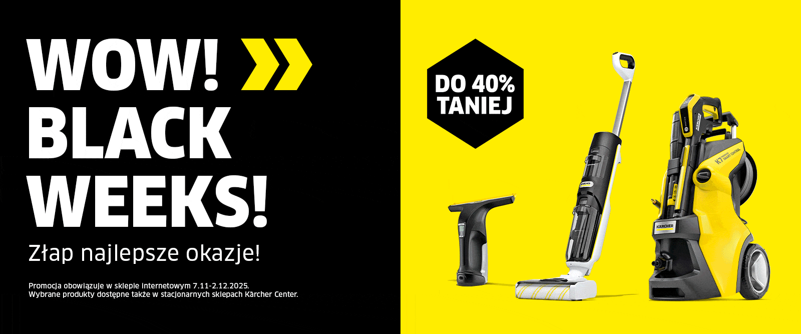 Trwa promocja Black Friday & Black Weeks! Złap najlepsze okazje!