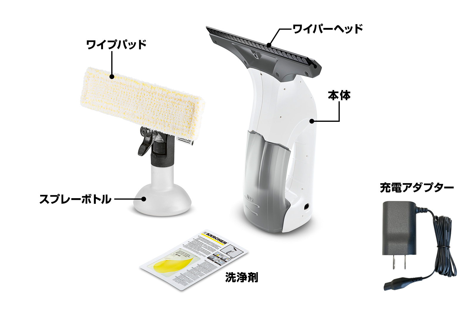 WV 1 White | ケルヒャー 開封未実使用品 ケルヒャー WV 1 プラス 窓用