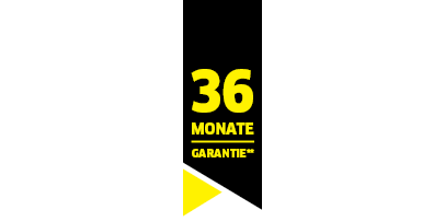 Garantieverlängerung auf 36 Monate