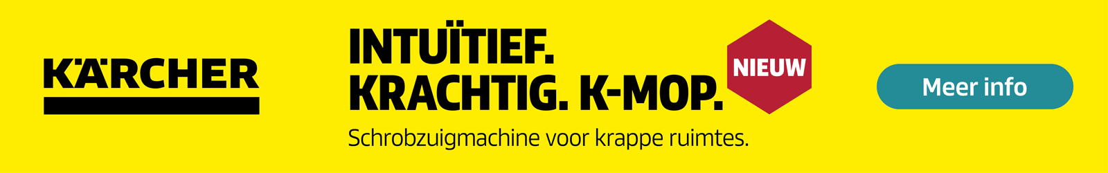 K-mop: nieuw bij Kärcher