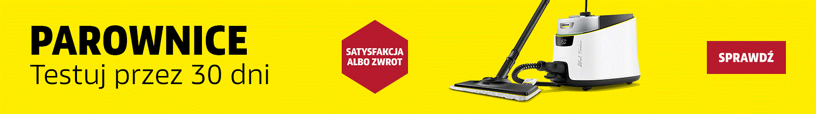 Testuj przed 30 dni z Karcher.pl