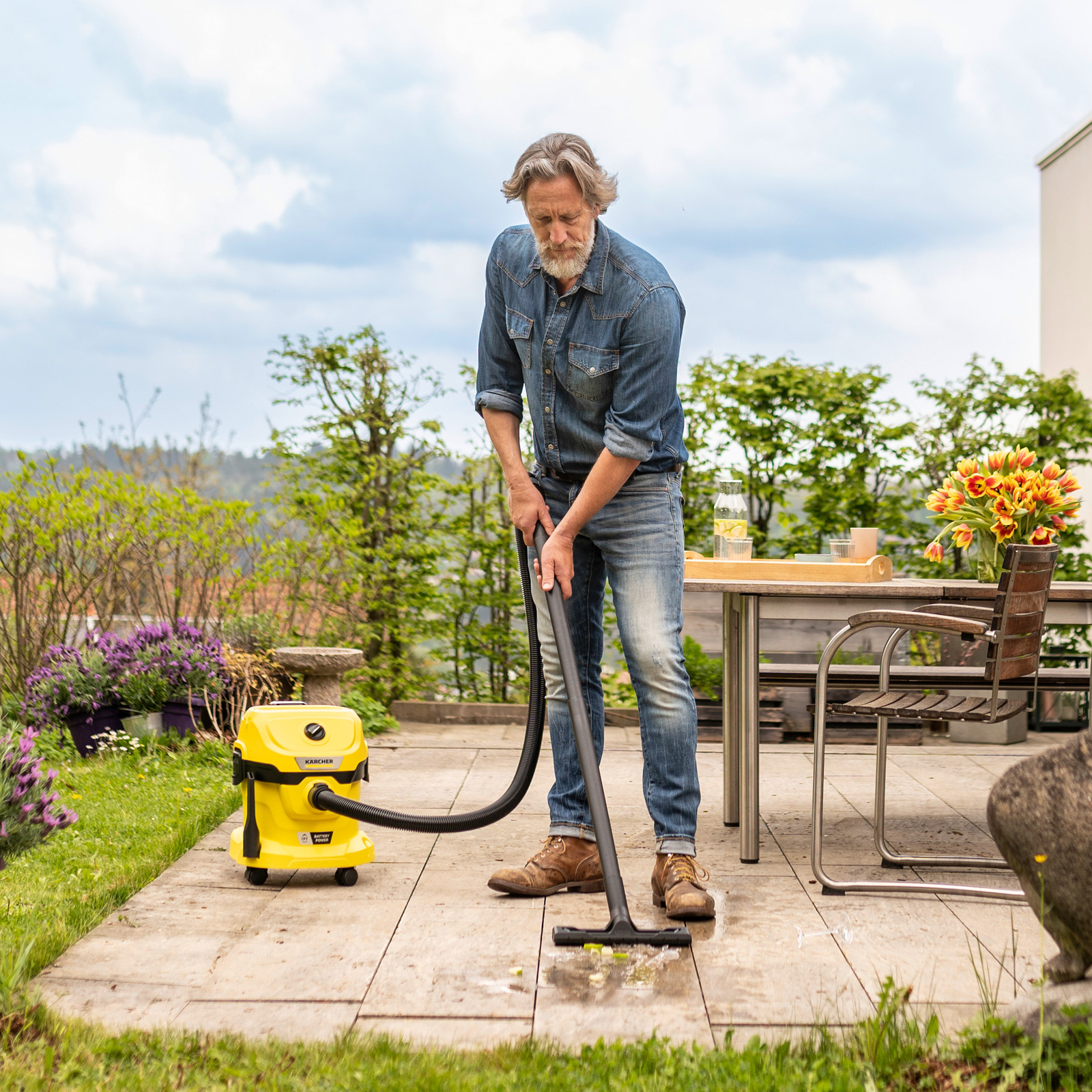 WD 2-18 Cordless Wet/Dry Vac Set - Kärcher