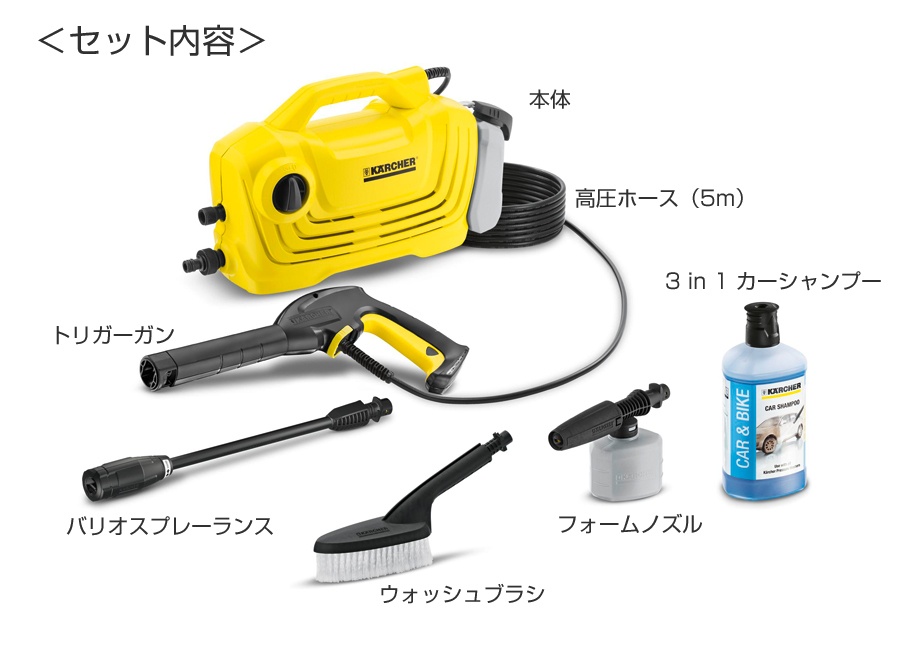 【新品未開封】ケルヒャー　k2 クラシックプラス　KARCHER 高圧洗浄機KARCHER