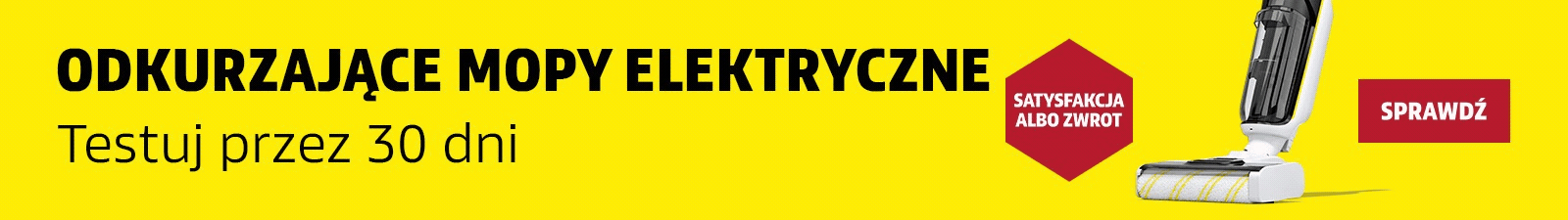 Testuj przed 30 dni z Karcher.pl