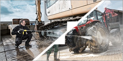 Lavadora de alta pressão para fazendas