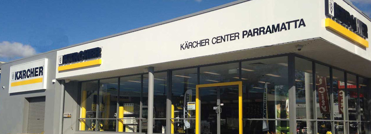 Karcher Center Parramatta Storefront Karcher Center Parramatta Storefront