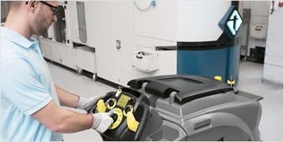 Sistema Easy control lavadora e secadora de pisos industrial Sistema Easy control lavadora e secadora de pisos industrial