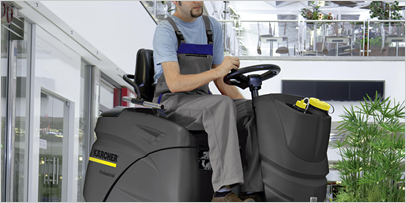 Limpadora de chão profissional