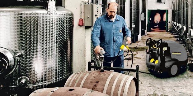 Karcher equipment help keep wineries sanitary