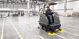 Ride-On Scrubber Drier Clean Now