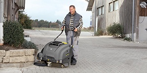Walk-Behind Sweeper Clean Now