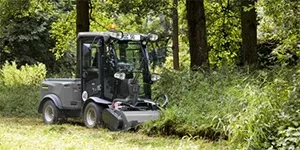 Large flail mower