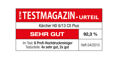 Kärcher Profi-Hochdruckreiniger mit der Bestnote Kärcher Profi-Hochdruckreiniger mit der Bestnote