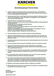 Garantiebepaling NL 2018