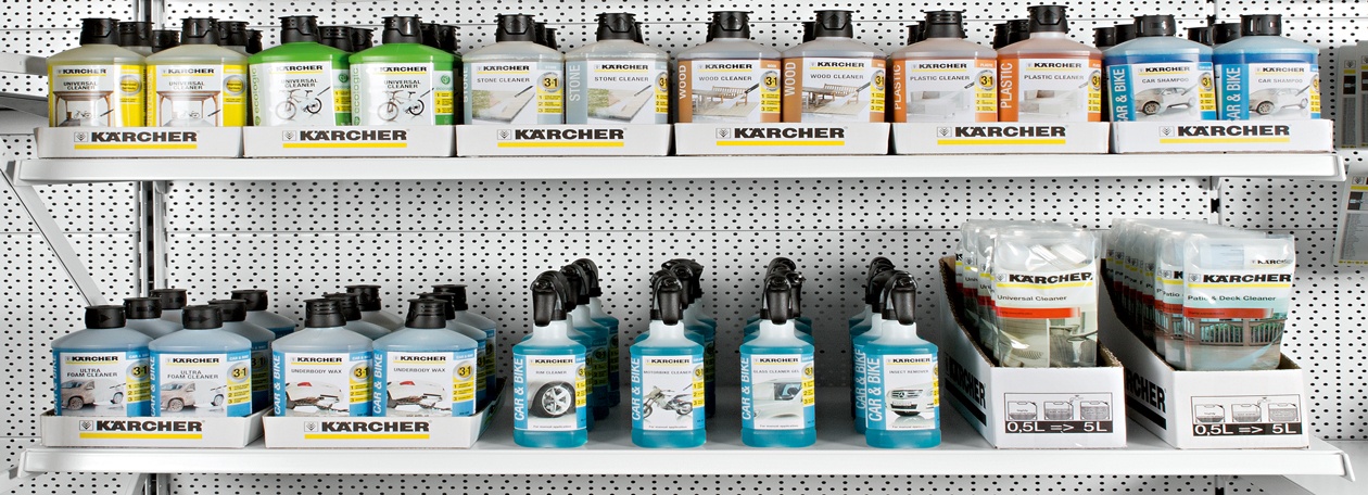 Cleaning agent range