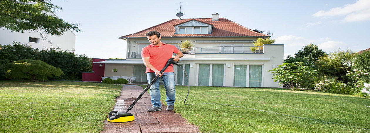 Cleaning in and around the home