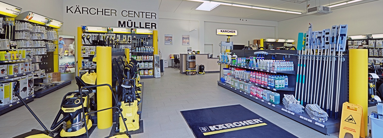 Kärcher Center Müller Innenansicht
