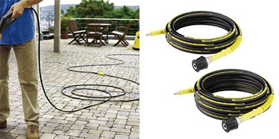 img_hp_extension_hose_K4_406x203 ケルヒャー高圧洗浄機用アクセサリー 延長高圧ホース 6m、10m(K 2.400、ベランダクリーナー、K 2.900 サイレント、K 3.200、K 3.490、K 4.00、K 4.900 サイレント、K 5.600、K 5.900 サイレント専用)