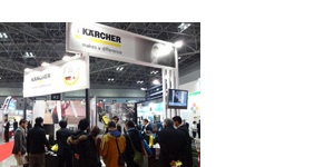 hoteres_2014_01 HOTERES JAPAN 2013 ケルヒャー出展ブースの様子