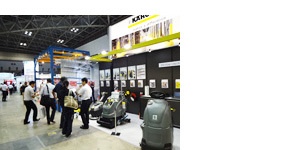 img_news_20140819_300x150_02 国際物流総合展 前回(2012年)ケルヒャージャパンブースの様子