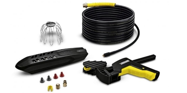 комплект для прочистки труб и водосточных желобов