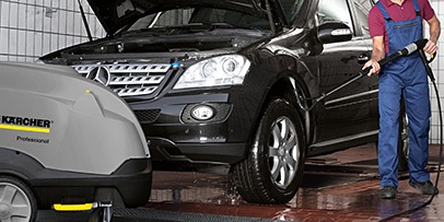 ケルヒャー　高圧洗浄機　洗車