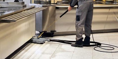 ケルヒャー　高圧洗浄機　床