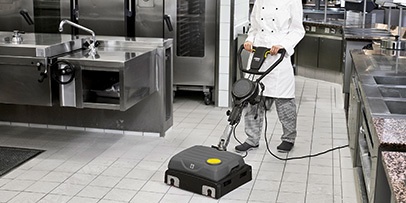 ケルヒャー　床洗浄機　床