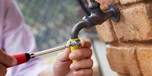 ケルヒャー　家庭用高圧洗浄機 水道蛇口接続方法