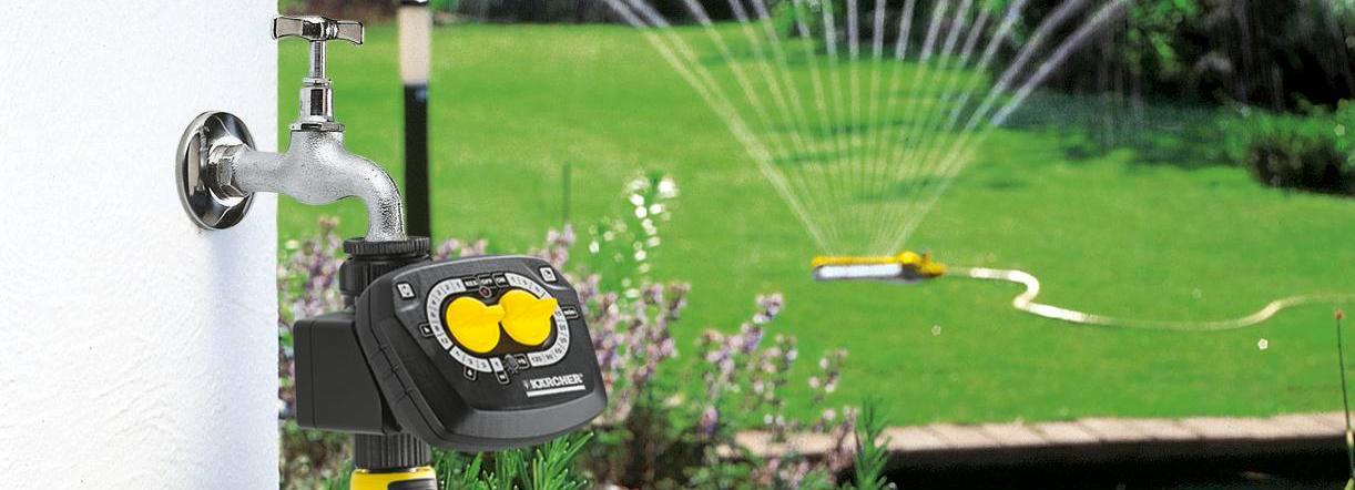 Watering with a booster pump Booster pump from Kärcher