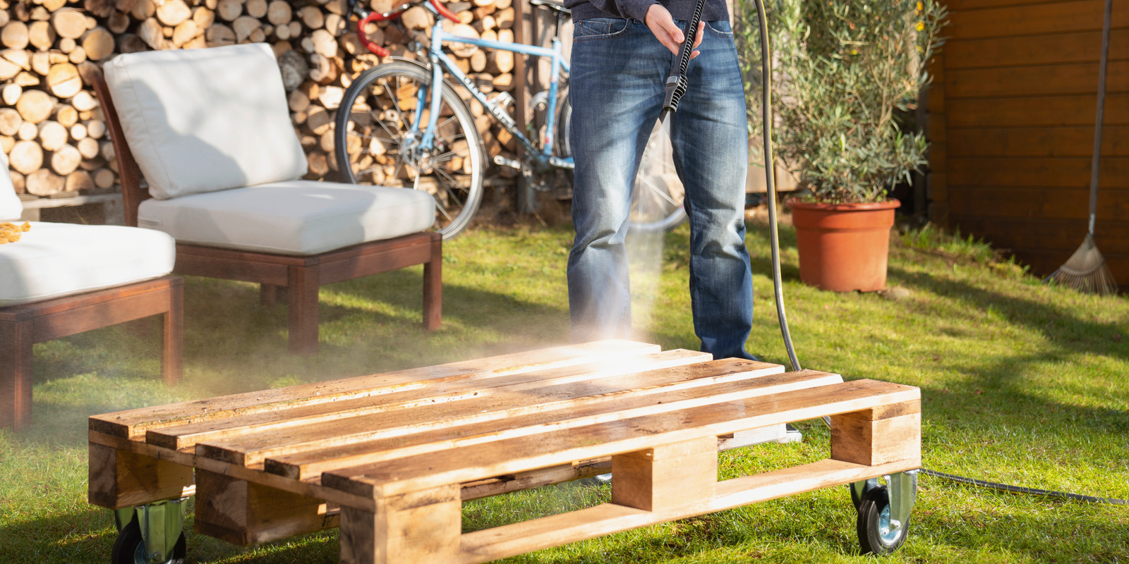 Ứng dụng dây phun áp lực Karcher