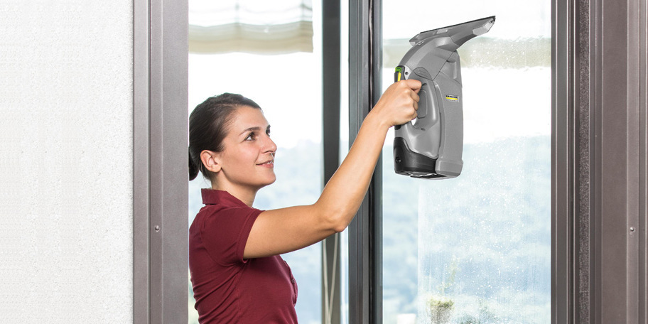 Kärcher tips for cleaning windows