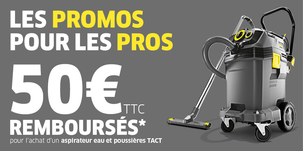 Promotion pour les pros aspirateurs Promotion pour les pros aspirateurs
